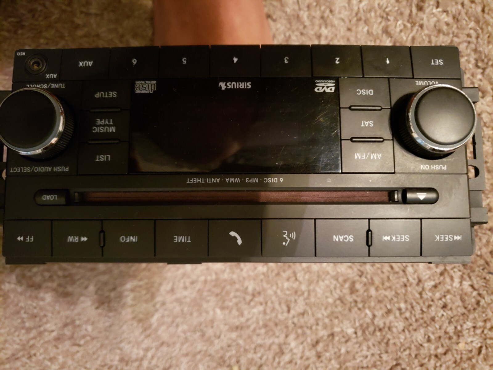 2018 Jeep Patriot Stock Radio and Speakers