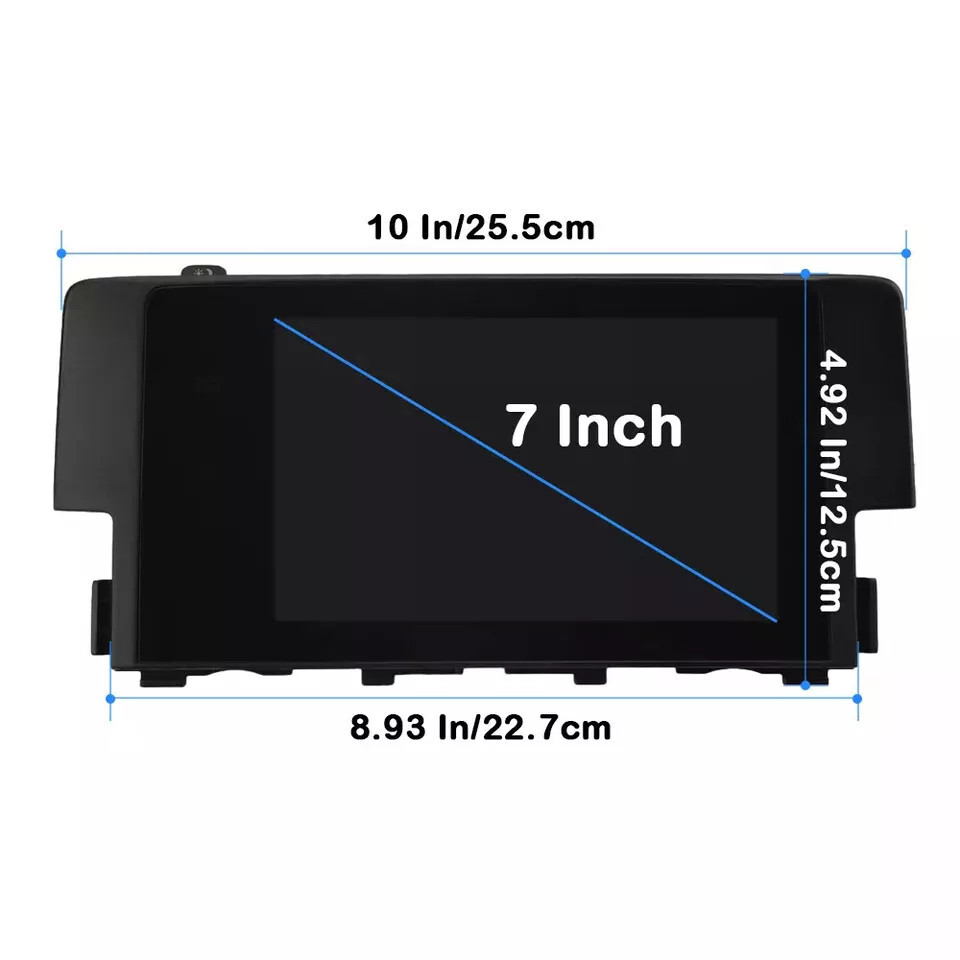 For Honda Civic 2016-2018 Radio Navigation Display Touch Screen 39710-TBA-A11