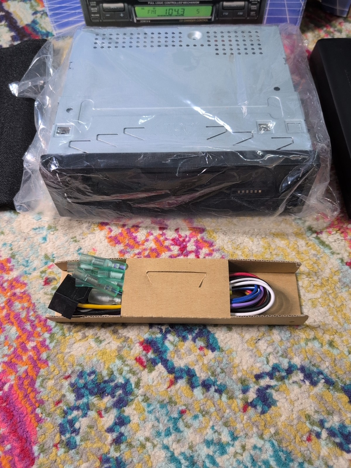 (NEW Open Box) Vintage Sony EXR-400 FM/AM Cassette Stereo Car Radio Read