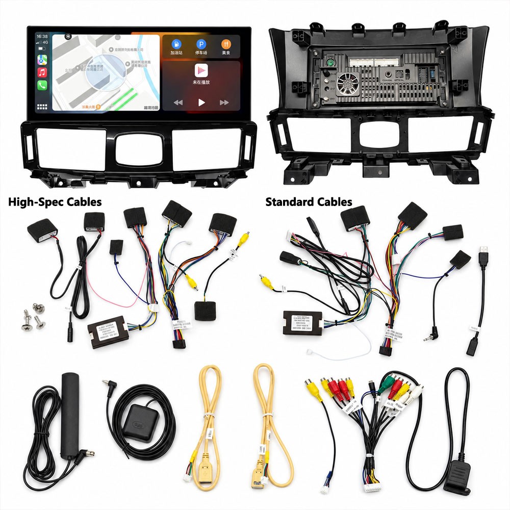 12.3″ for Infiniti Q70L M25 M35 2011-2019 Car GPS Player Stereo Radio Android 14