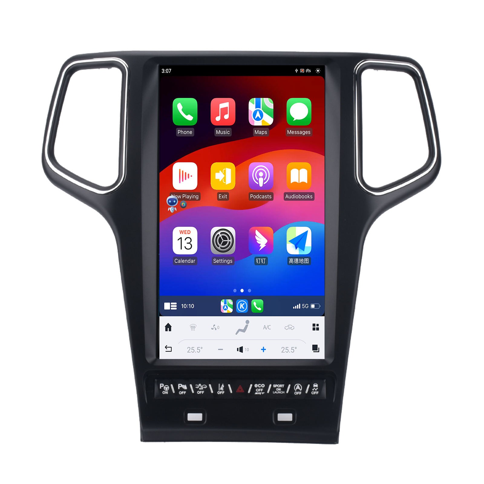 For Jeep Grand Cherokee 2011-2022 Android Car Stereo Radio Carplay GPS Navi 128G