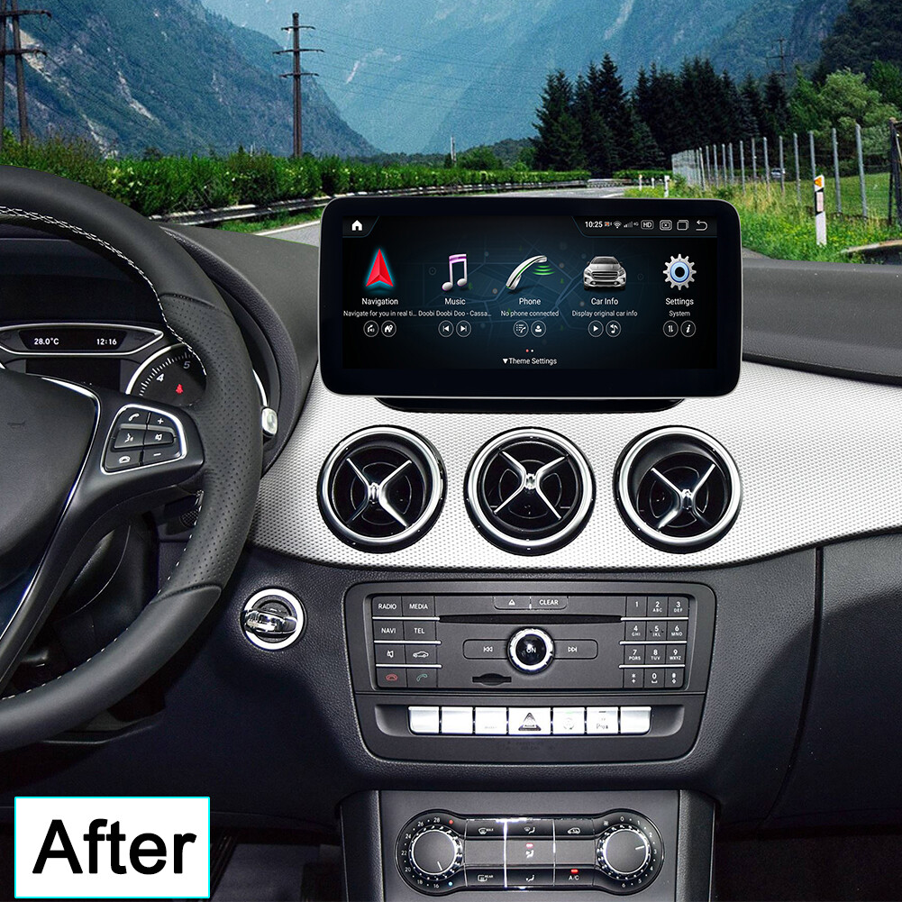 Android 13 Navigation for Mercedes Benz B W246 2015-2019 NTG4.5 player 8G+128GB