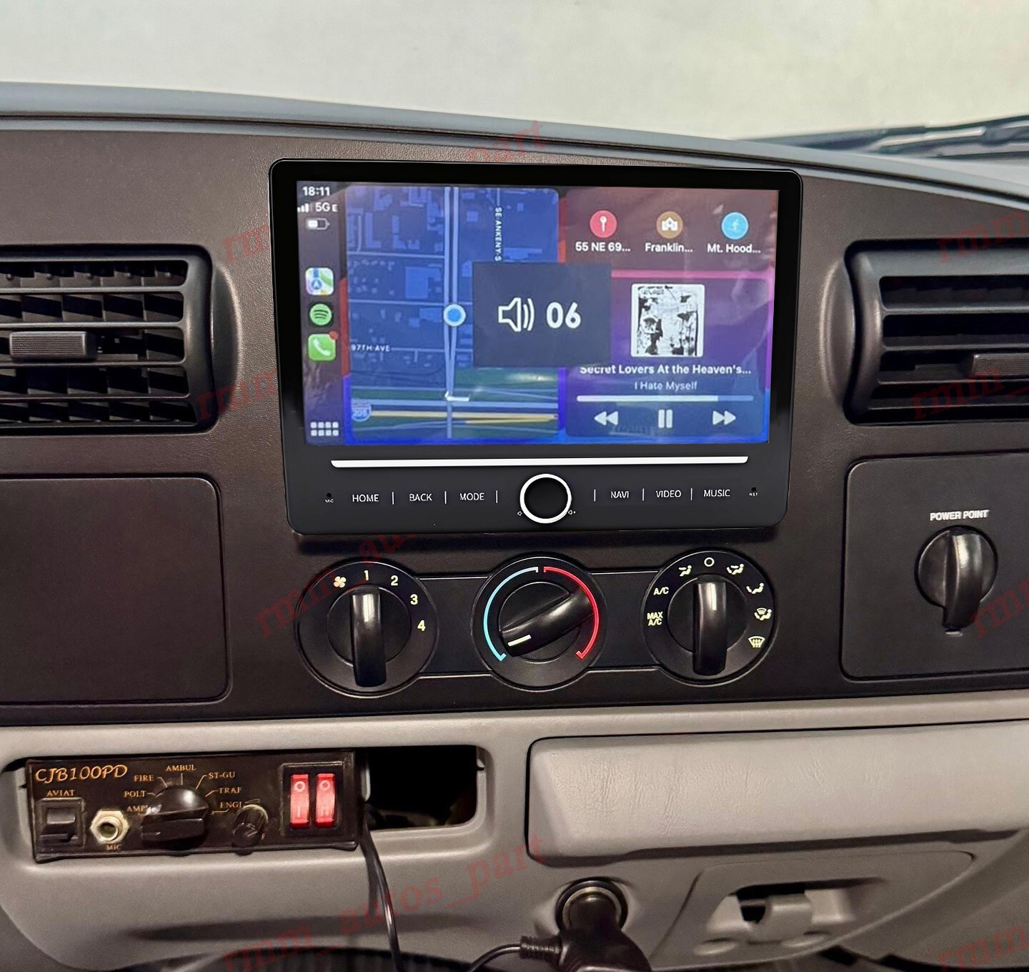 For Ford F-250 F-350 2006-2014 10.1″ Android 14.0 Car Radio Stereo GPS CARPLAY