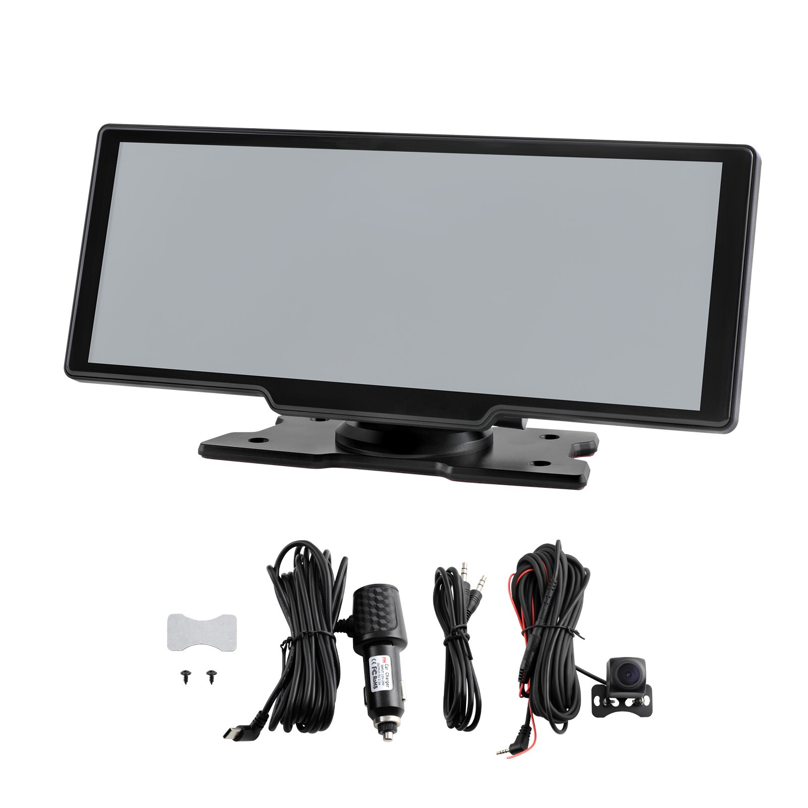 10.26″ CarPlay DVD Player for Truck Car Van Android Auto Split Display DVR