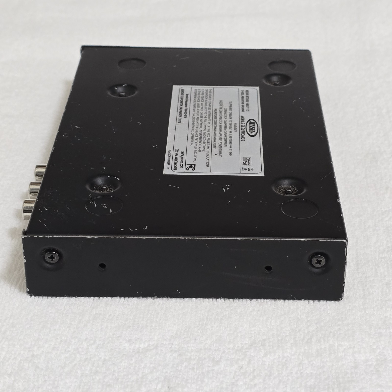 Jensen Media Module TERK XM Satellite Adapter Car Audio iPod XM Video Interface