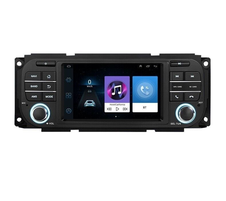 7″ For Jeep Wrangler Dodge Ram Chrysler Android Car Stereo Radio Carplay GPS FM