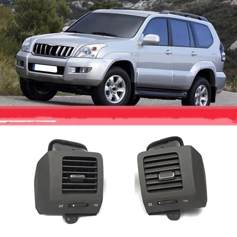 Car Dashboard Air Vent Outlet Air Conditioning Grille 1 Pair For LC120 2003-2009