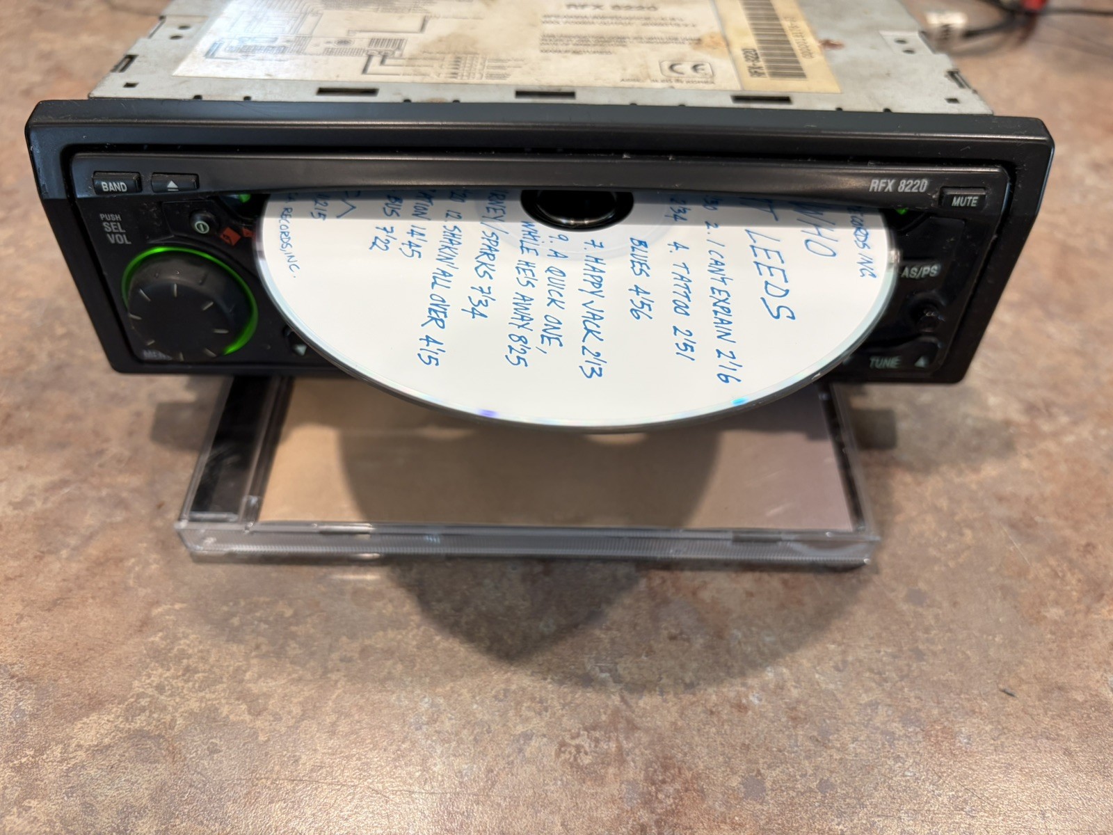 Rockford Fosgate RFX-8220 CD Changer Controller CD Receiver Radio Old School