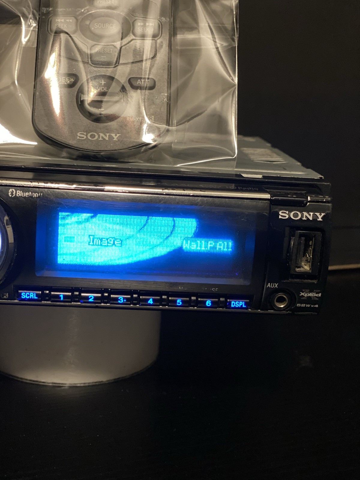 🔥✅SUPER RARE BLUETOOTH SONY CDX WORKING PERFECTLY ✅🔥