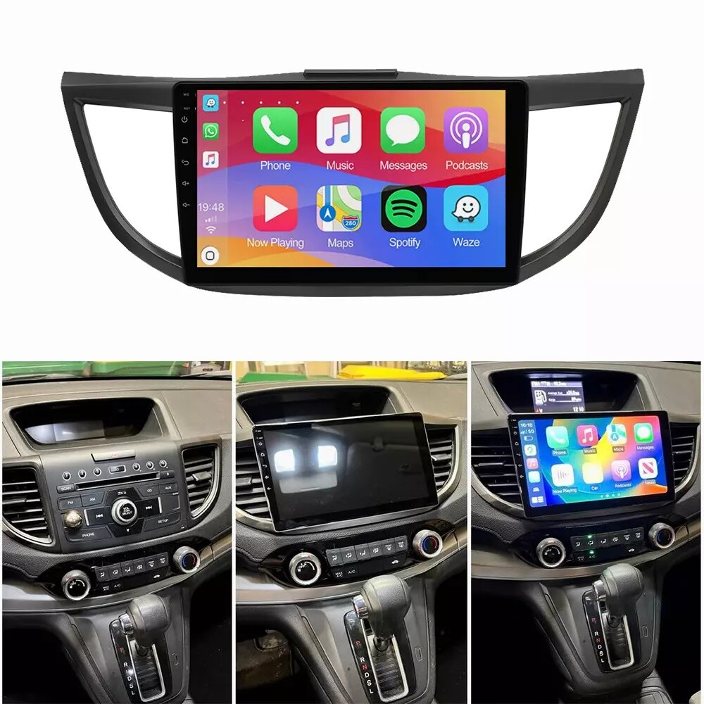 4G+32G For Honda CRV 2012-2016 Carplay Android 13 Auto Car Stereo Radio GPS Navi