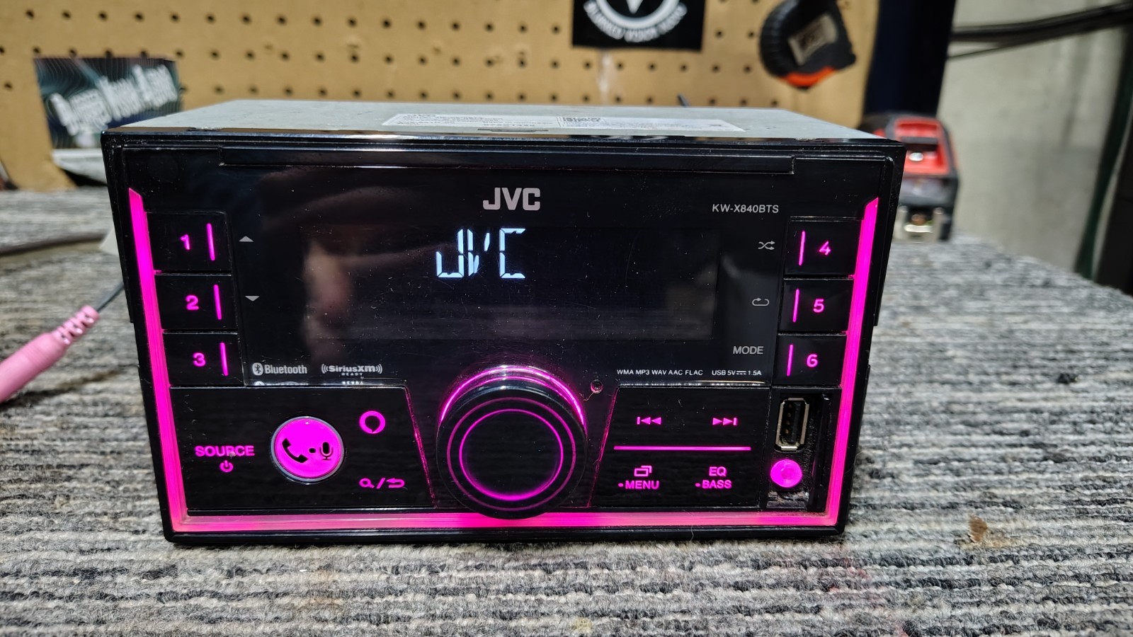 JVC KW-X840BTS 2-DIN Digital Media Receiver Tested ✅
