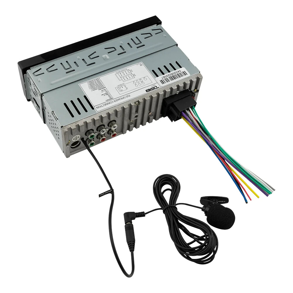 DS18 1 Single Din Bluetooth Radio Car Stereo Audio AUX/FM/SD/MP3 Player Remote