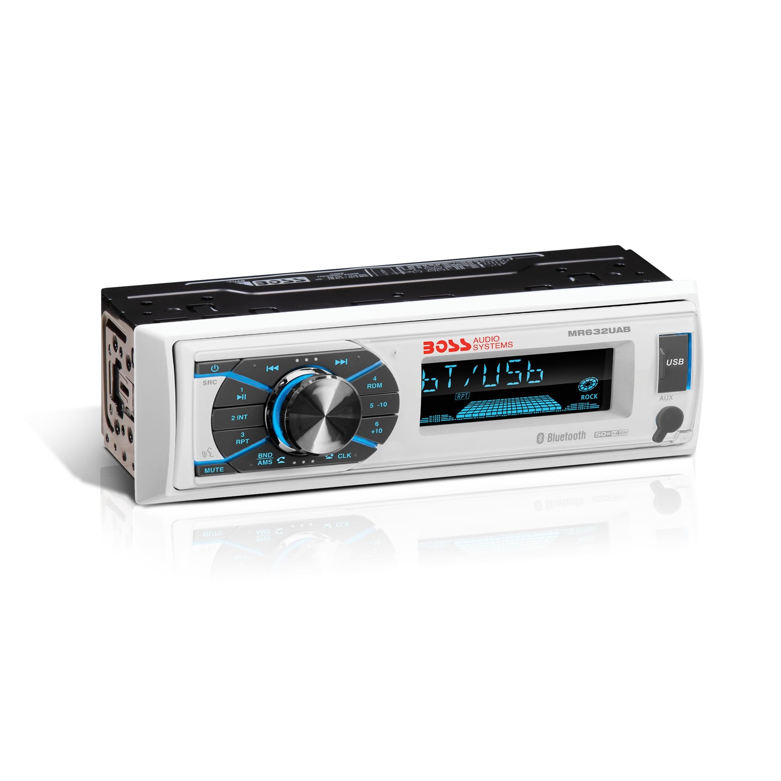 Boss Mr632uab Weatherproof Bluetooth Digital Media Player With Usb And Radio