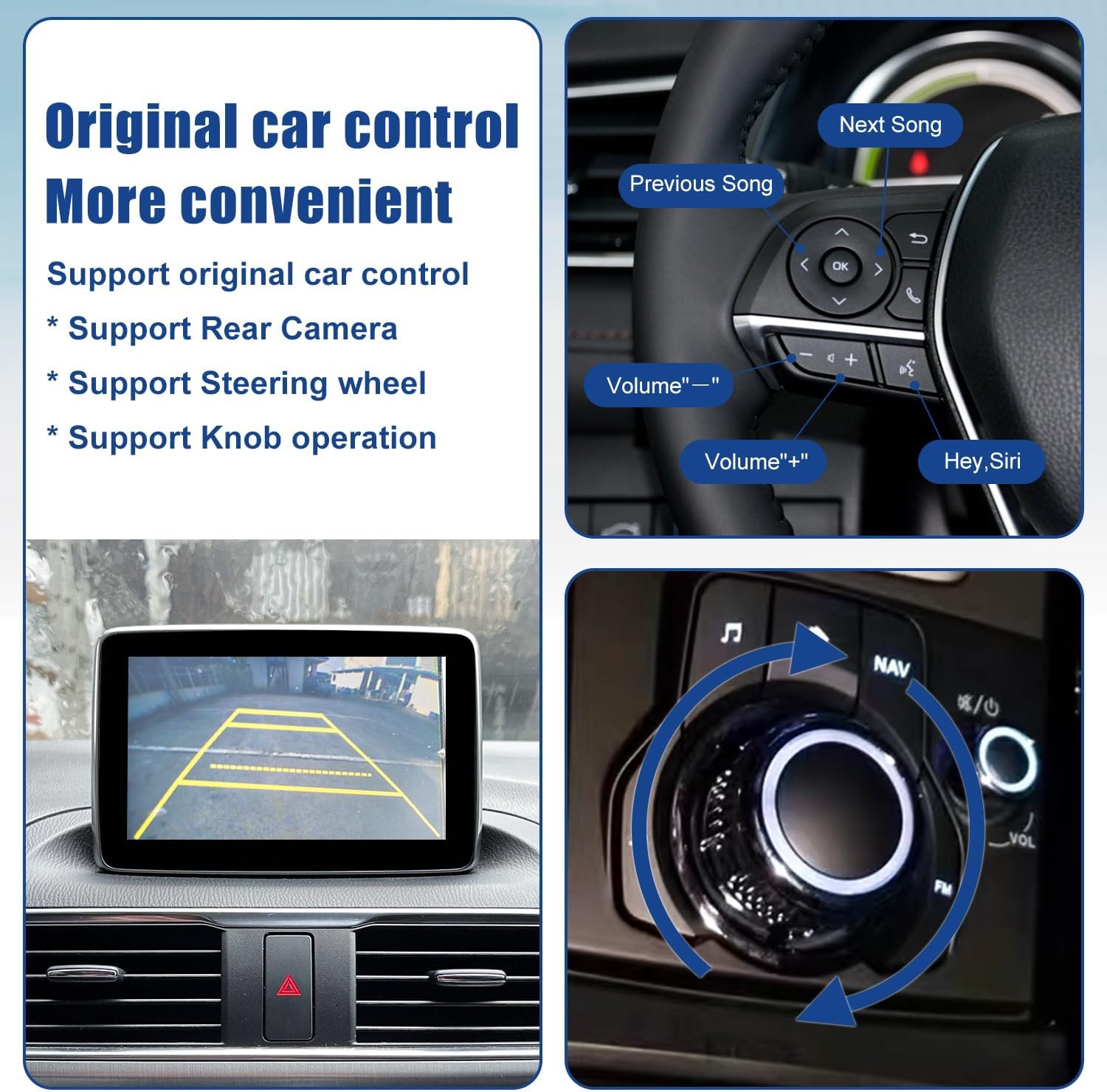 HMYC Mazda Wireless Carplay Retrofit Kit TK78-66-9U0C