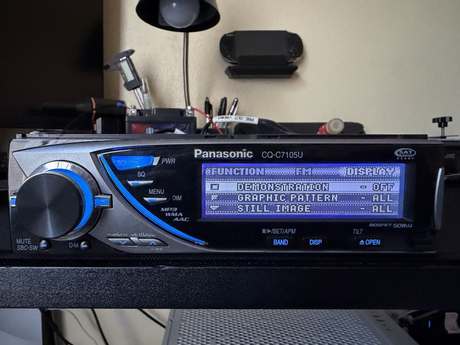 Panasonic C7105U Retro Dolphin Car Stereo