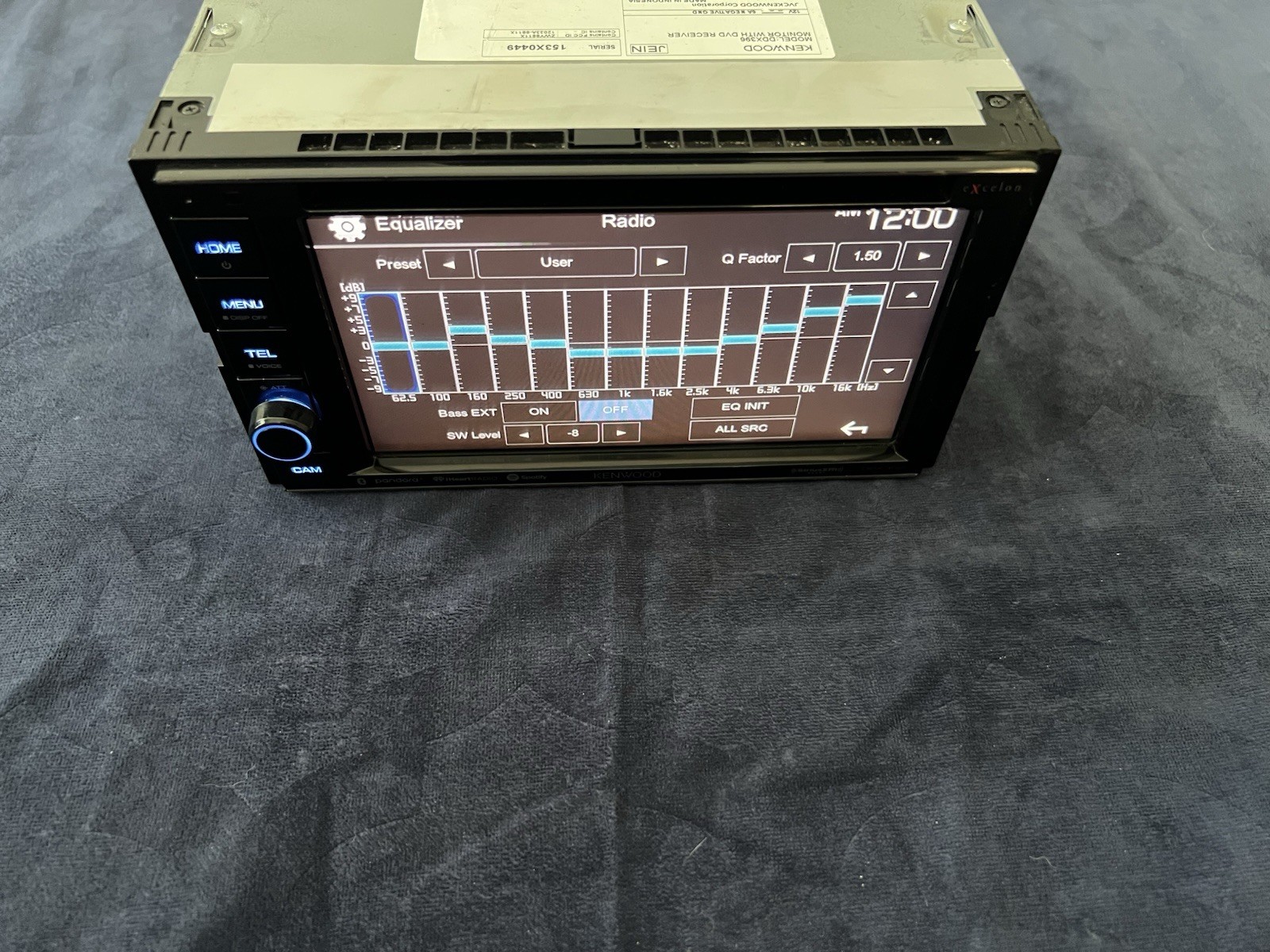 ⭐️Pre-Owned,TESTED⭐️ Kenwood BT|USB|CD|DVD|AM/FM-(DDX396)