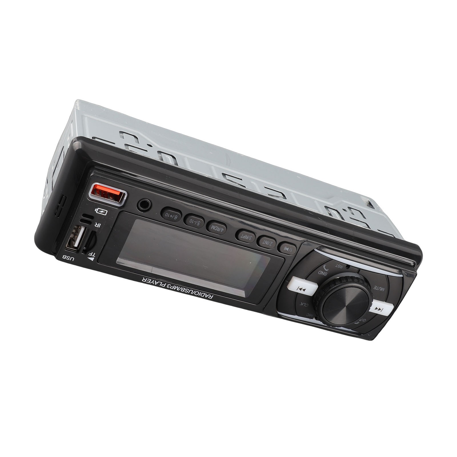 Single DIN Car Radio LCD Display Car Audio Player 60Wx4 High Power For Travel