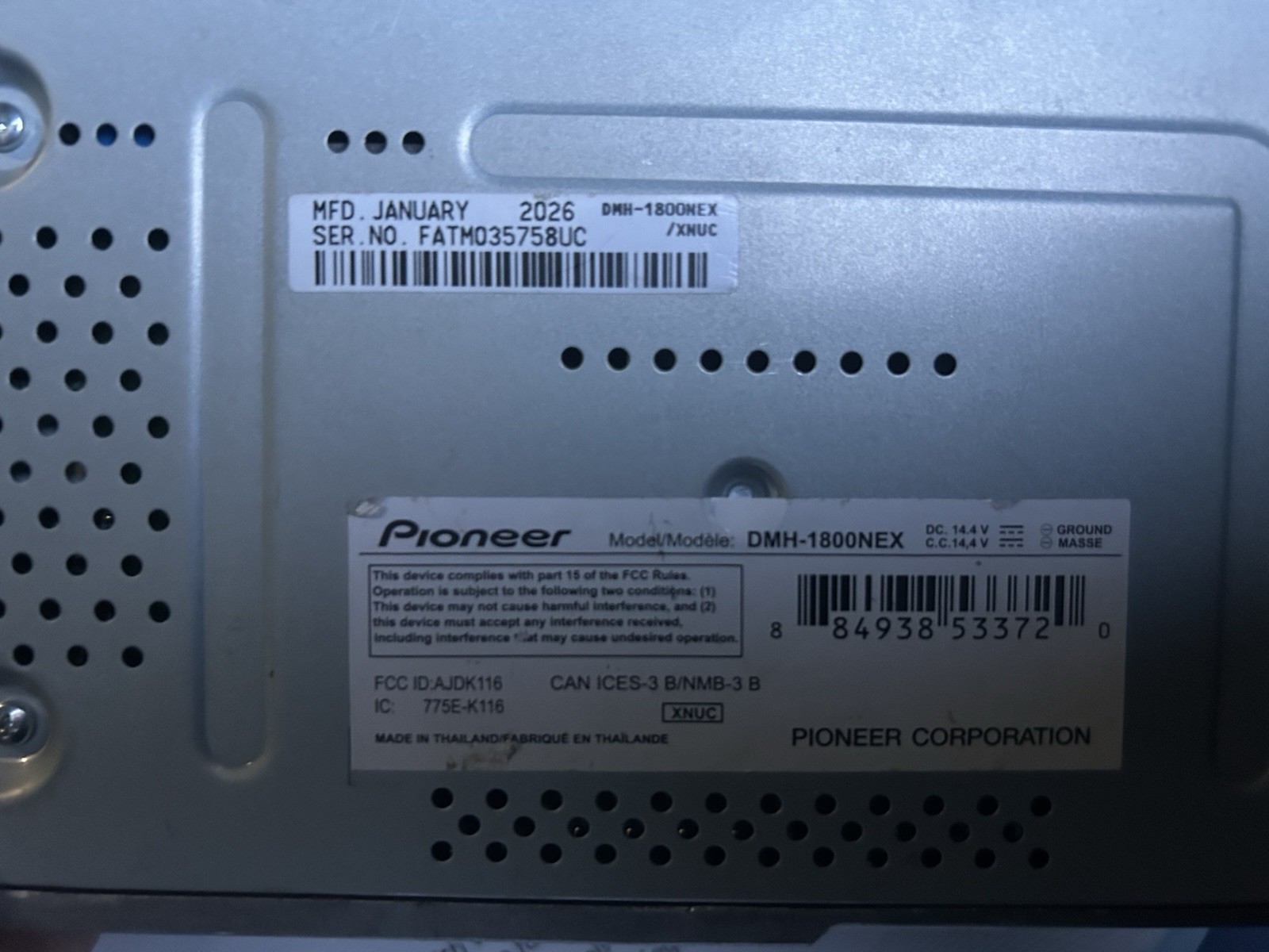 Pioneer 1800