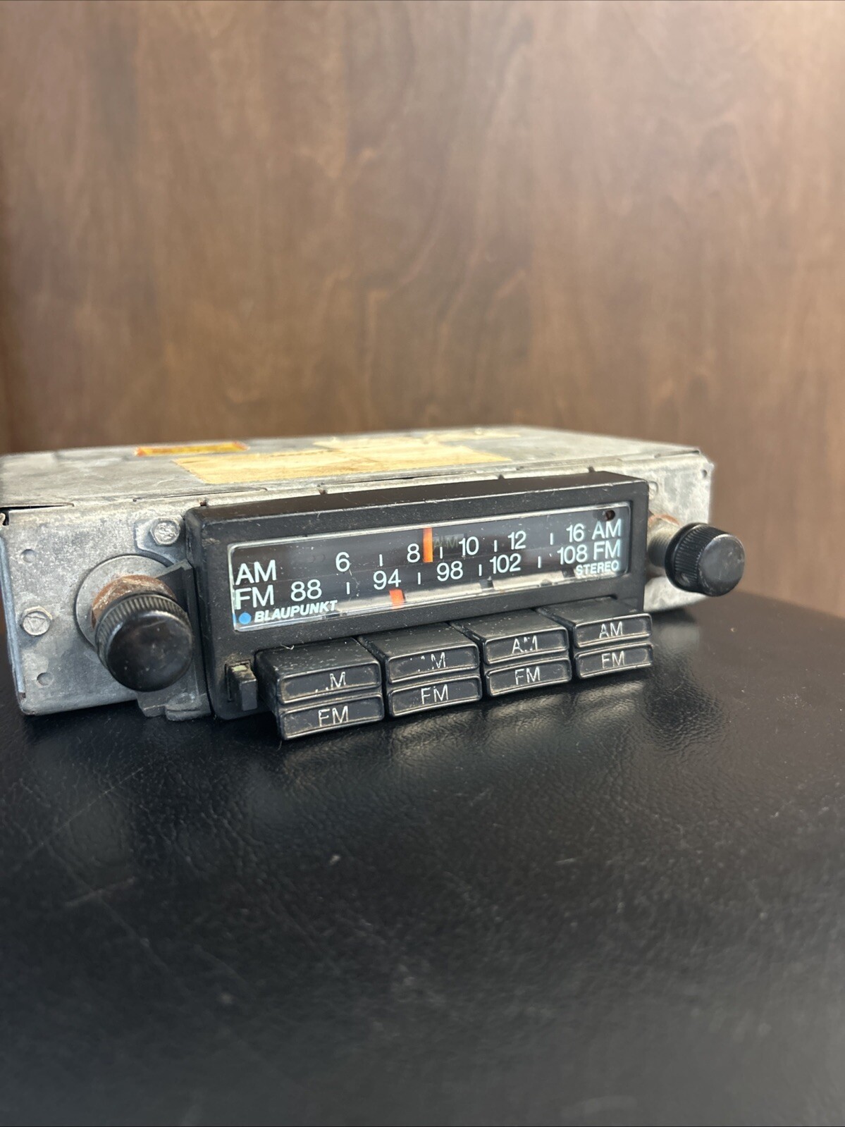 Vintage Blaupunkt Frankfurt Stereo U108 7636421012 AM FM Radio RARE Germany