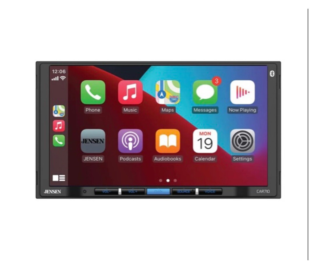Jensen Stereo Radio Bluetooth W backup Camera for Chevrolet Silverado 2003-2006