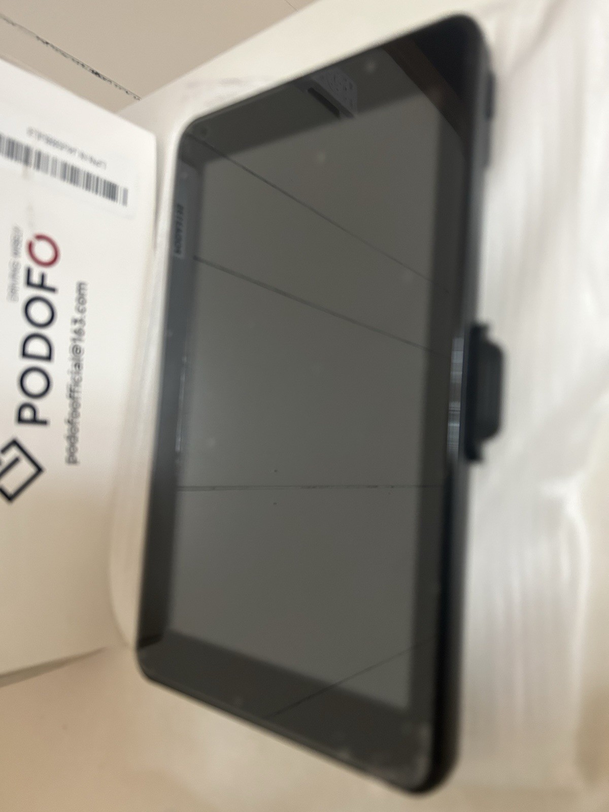 Podofo T86PND Black 7-Inch Touchscreen Wireless Portable Car Stereo Smart Player