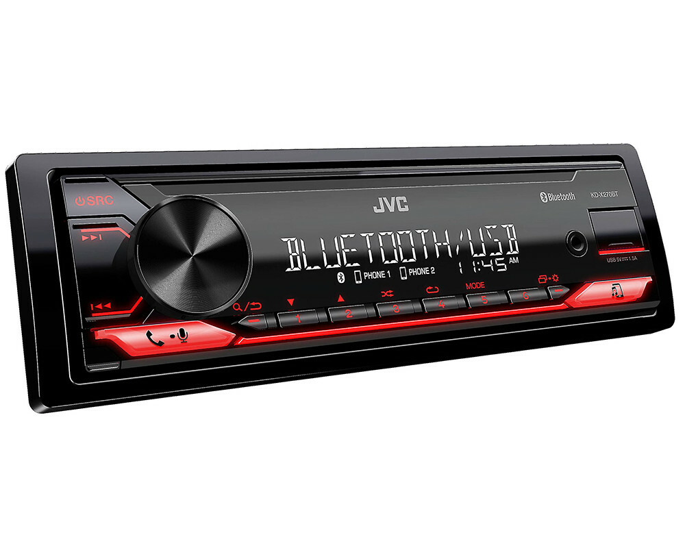 JVC KD-X270BT Car Android 13 Band Digital Media Receiver Bluetooth Compatible