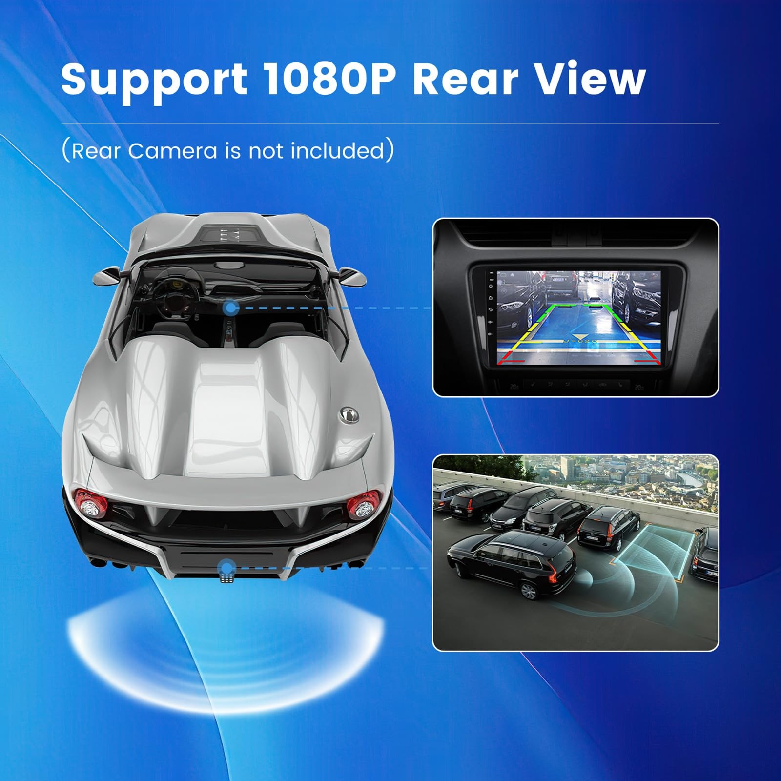Car Stereo for Lexus ES300 ES330, 8Core Android 14 Radio 2+32GB, Dark Gray