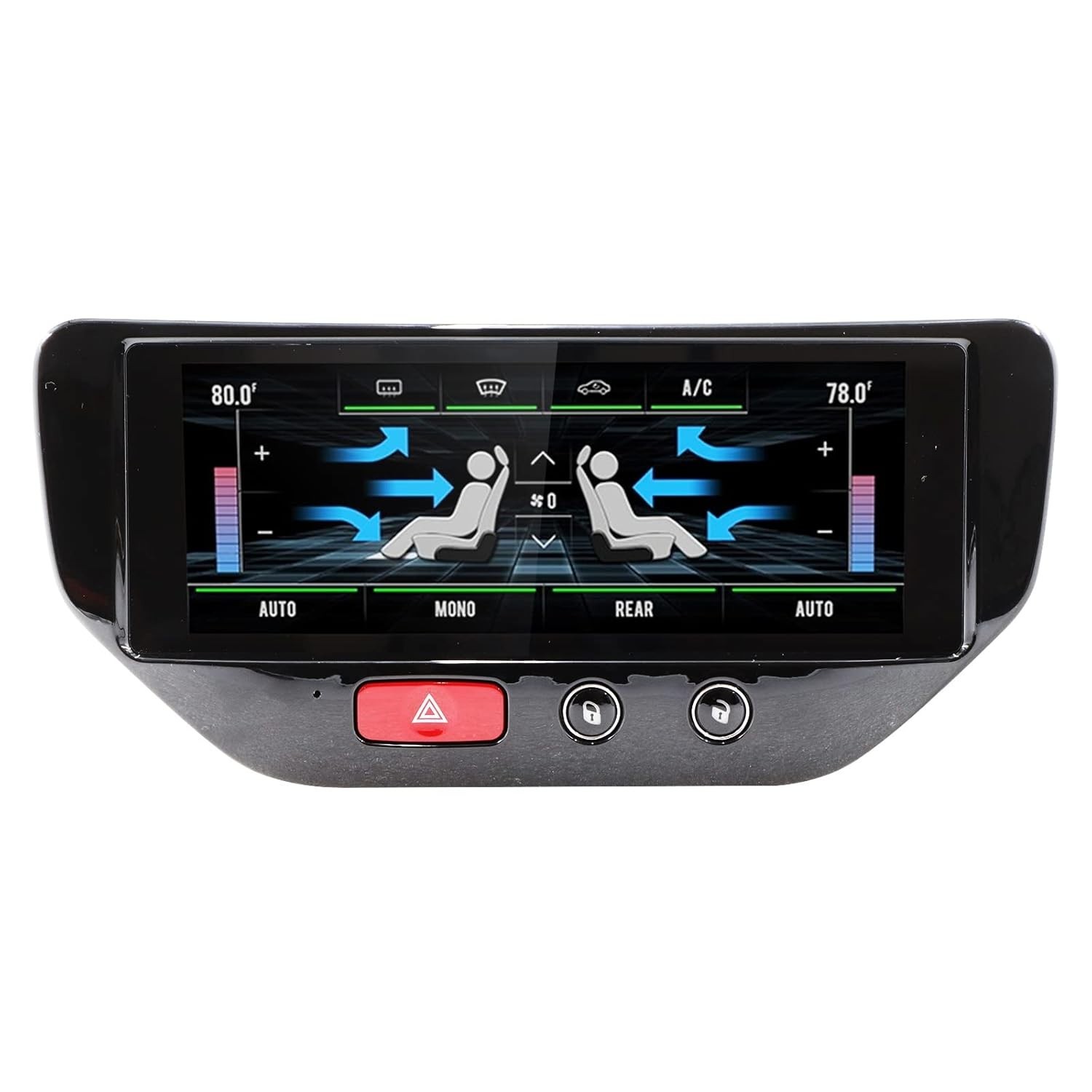 For Maserati GranTurismo 10″ Carplay GPS Car Radio Stereo+Climate control panel