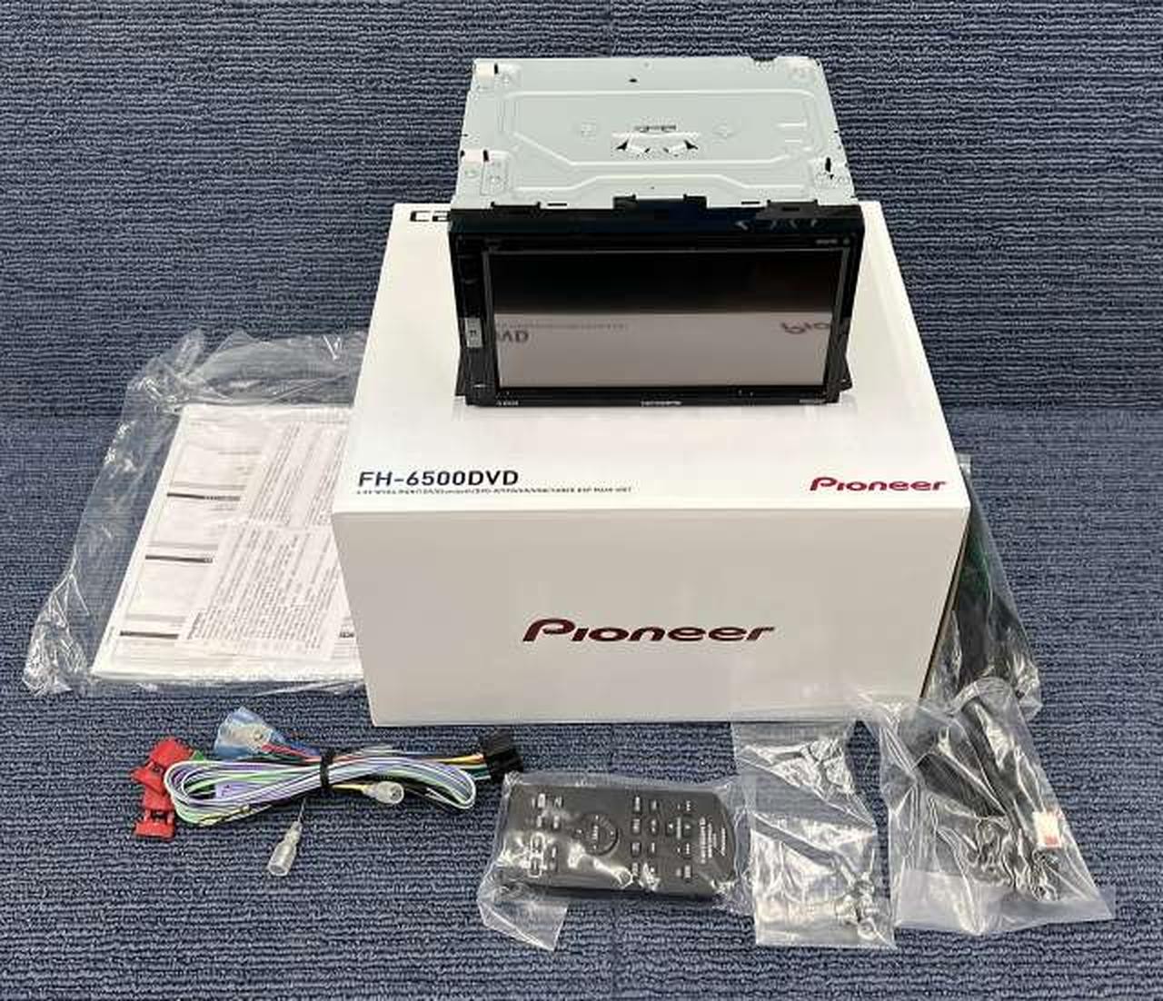 PIONEER FH-6500DVD Main Unit 2DIN DVD CD USB AV Receiver w/ Box Tested TB02 3.5