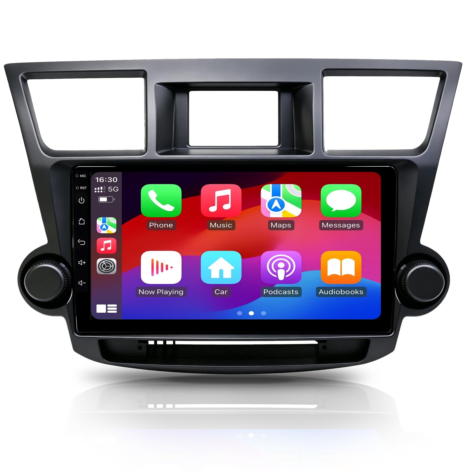 9″ 64GB Wireless Carplay & Android Auto Stereo for 2008-2013 Toyota Highlander