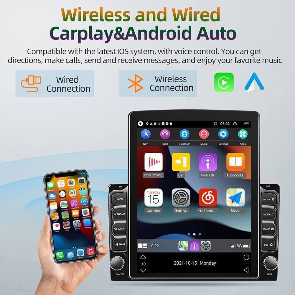 9.7″ Para 2003-2009 Toyota 4Runner Android 14.0 GPS Apple Carplay Stereo Radio