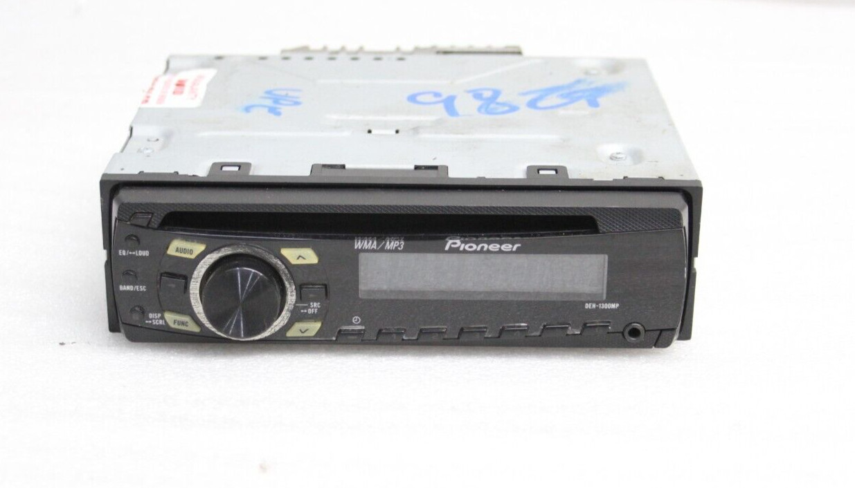 2004 Nissan Xterra Pioneer CD Receiver Aux Input MP3 WMA Player DEH-1300MP #K15