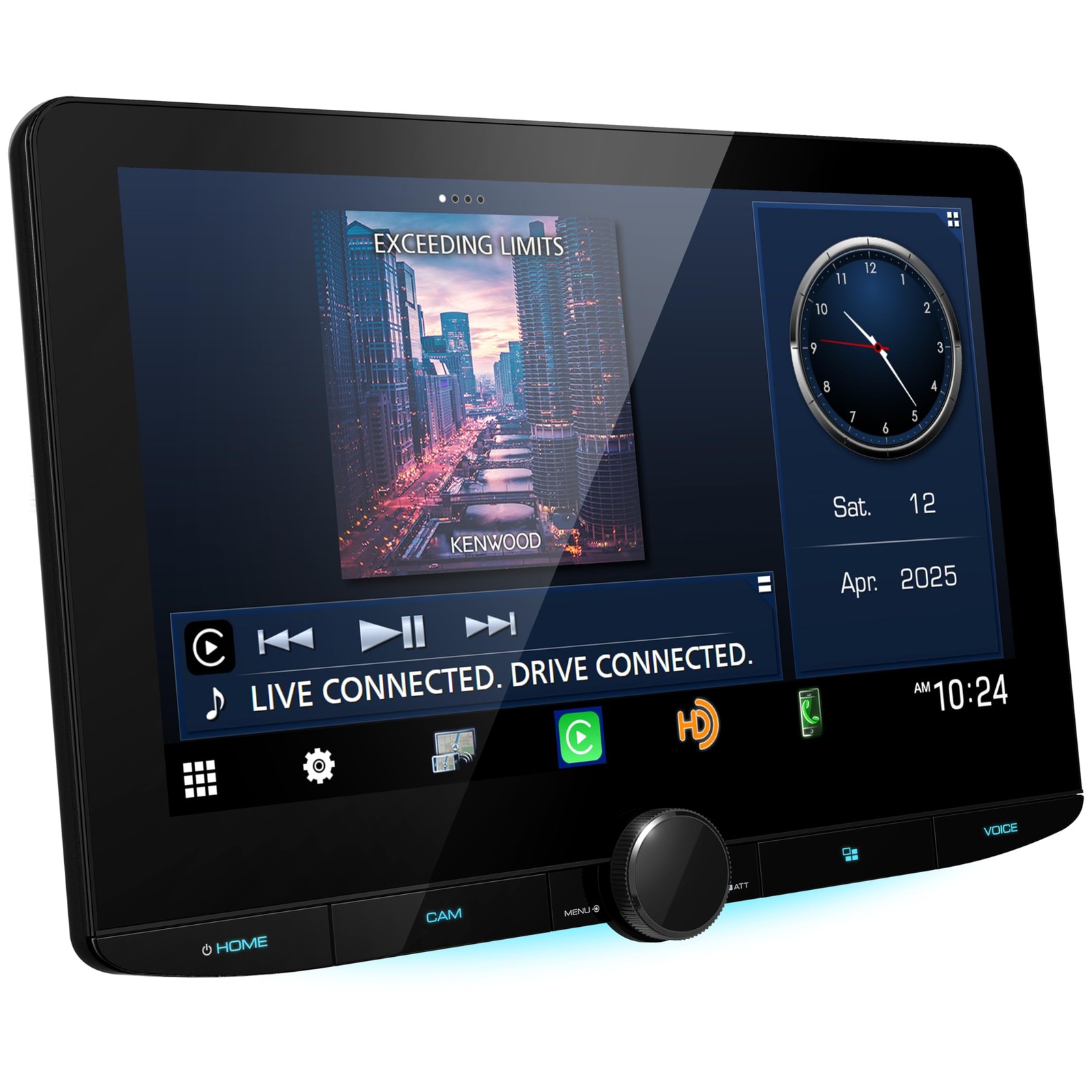 KENWOOD DMX1038S 10.1″ Touchscreen Car Stereo Bluetooth Receiver