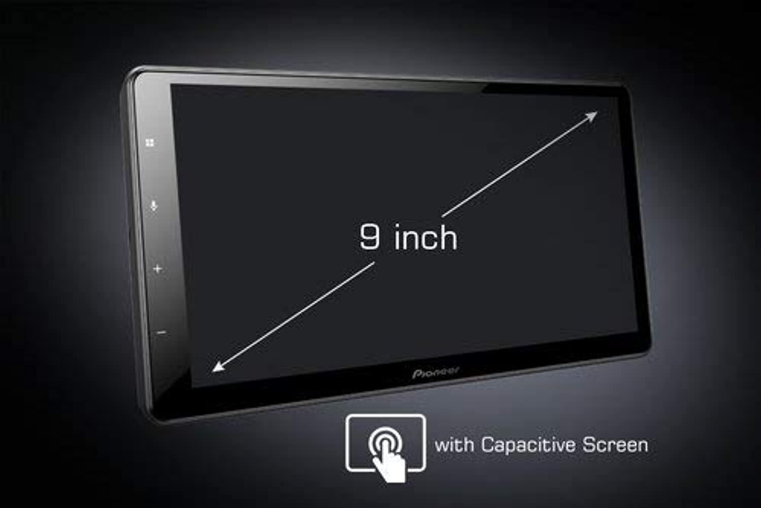 Pioneer DMH-ZF9350BT 9″ HD Floating AV Receiver Wireless Apple CarPlay Android