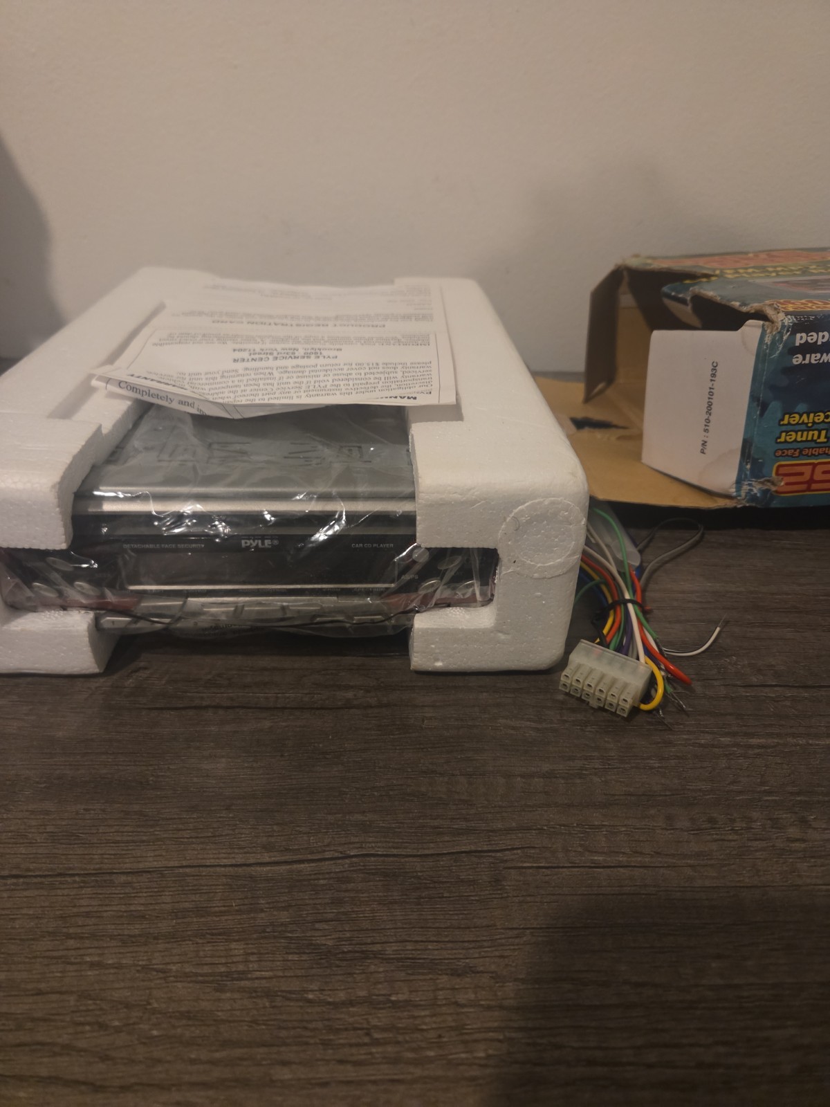 AM/FM-MPX Receiver CDR Player w/Detachable Face