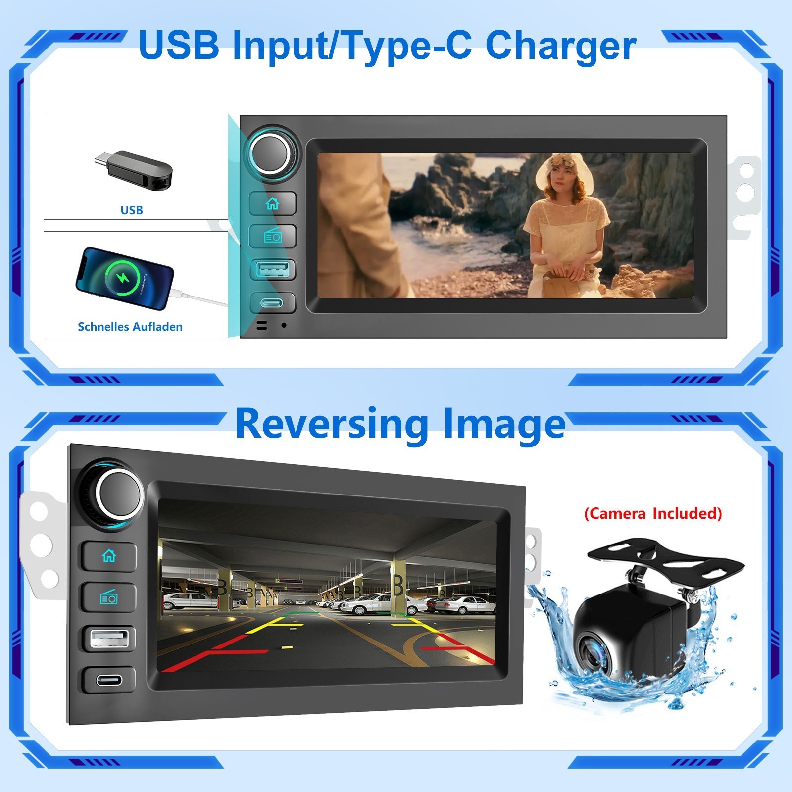 4+64G Apple Carplay Car Stereo Radio GPS For Chevy Blazer S10 Camaro 1998-2002