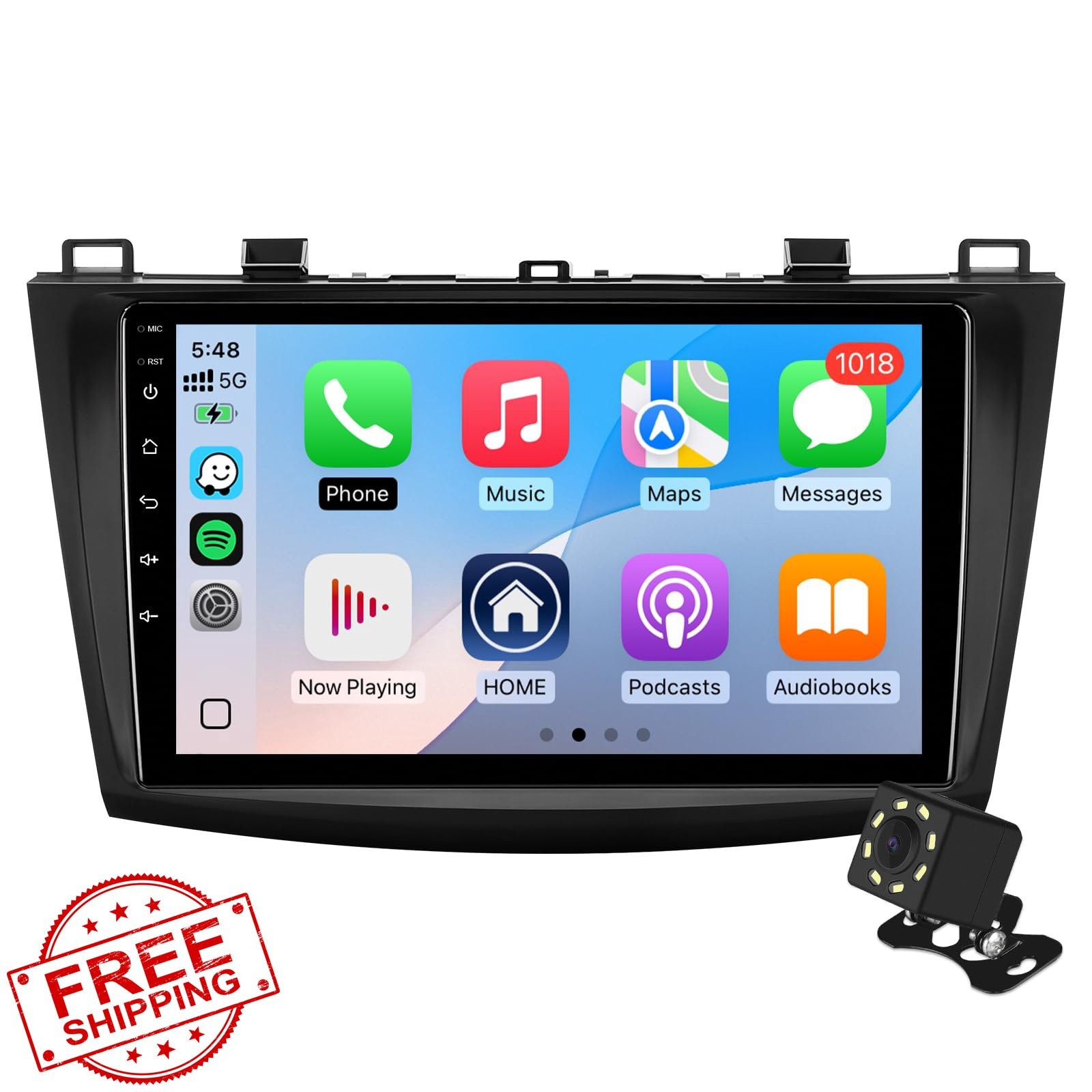ISUDAR 9 Inch IPS Mazda 3 2010-2013 CarPlay Android Auto Stereo