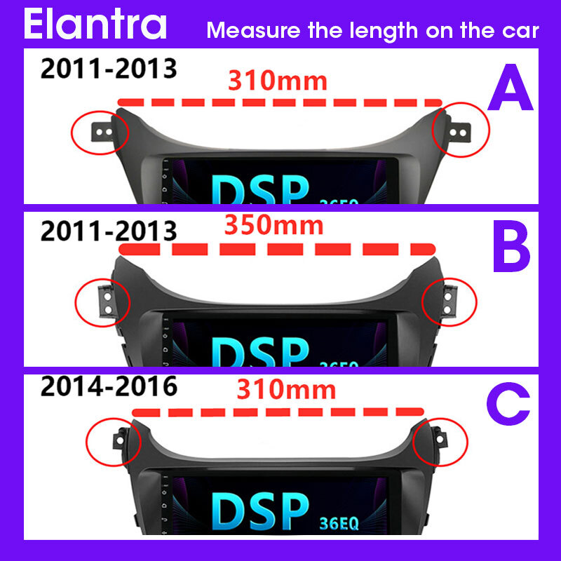 GPS Radio Wifi Navi Car Stereo CarPlay For Hyundai Elantra 2011-2013 +AHD Camera