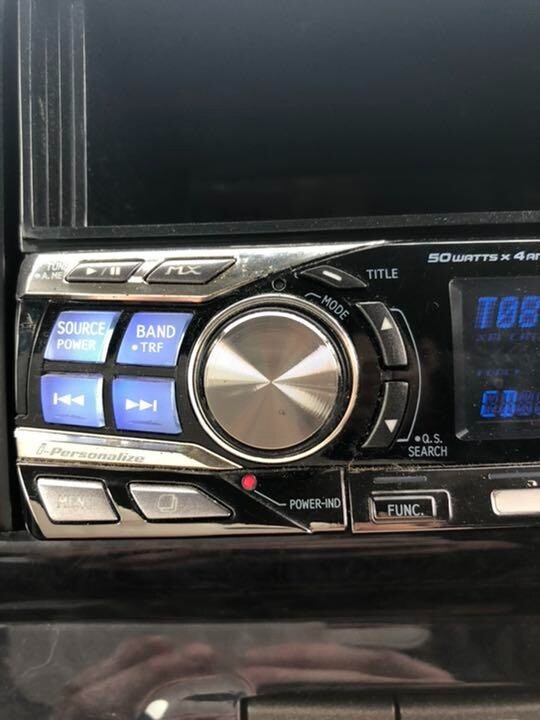 ALPINE CDA-9853J CD Player Receiver 1 DIN Car Audio Stereo Working Free Shipping
