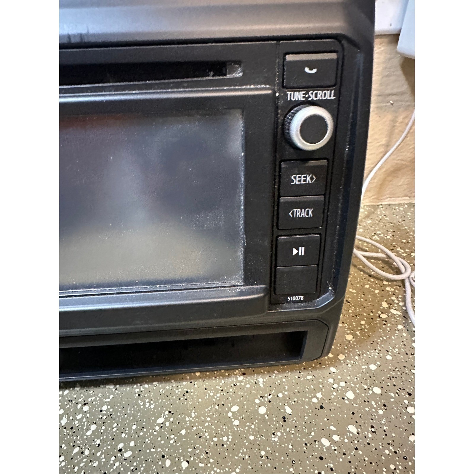 Toyota Touch Screen Radio Receiver Display Audio System Part 510078 86140-04150