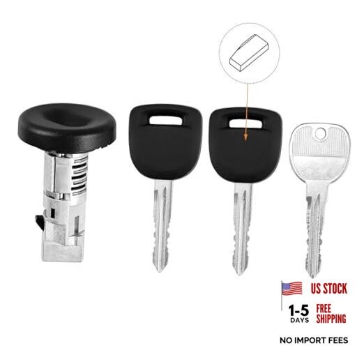 924-796 Ignition Lock Cylinder W/2 Chip keys With On-Board Programming For