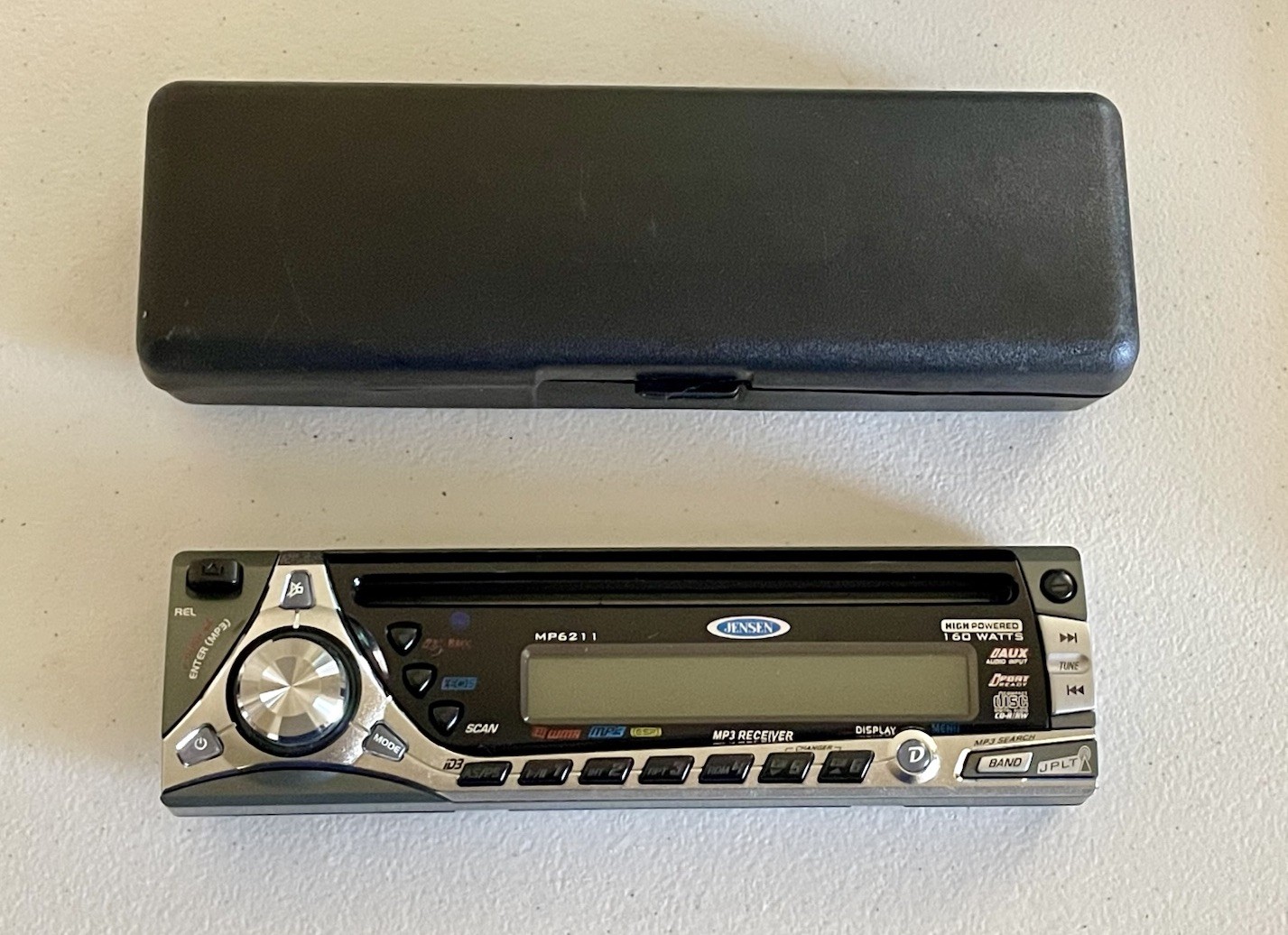 JENSEN MP6211 CAR CD AM/FM/CD MP3 RECEIVER FACEPLATE ONLY