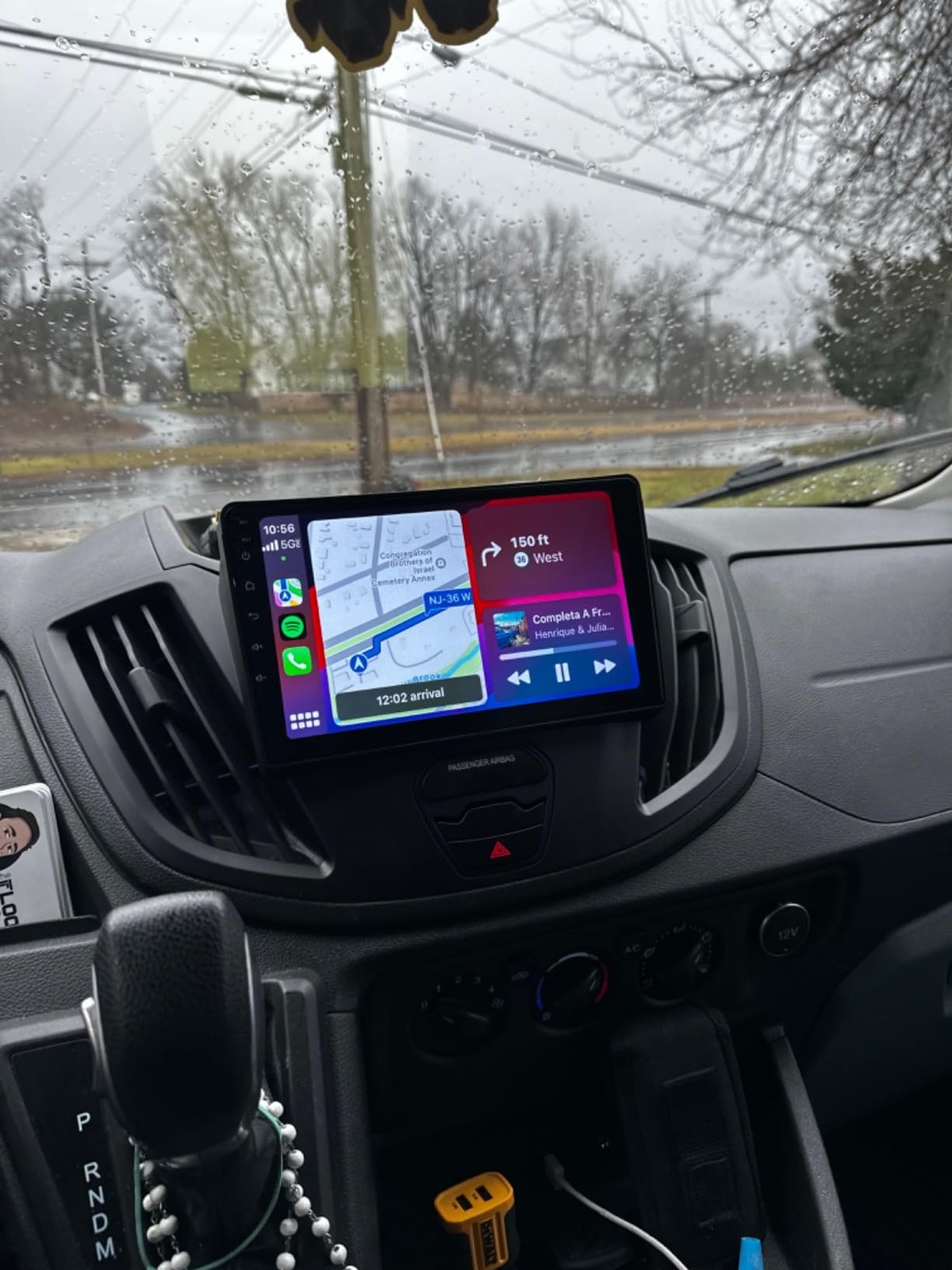 Apple Carplay For 2015-2019 Ford Transit 150 250 350 Car Stereo Radio GPS Camera