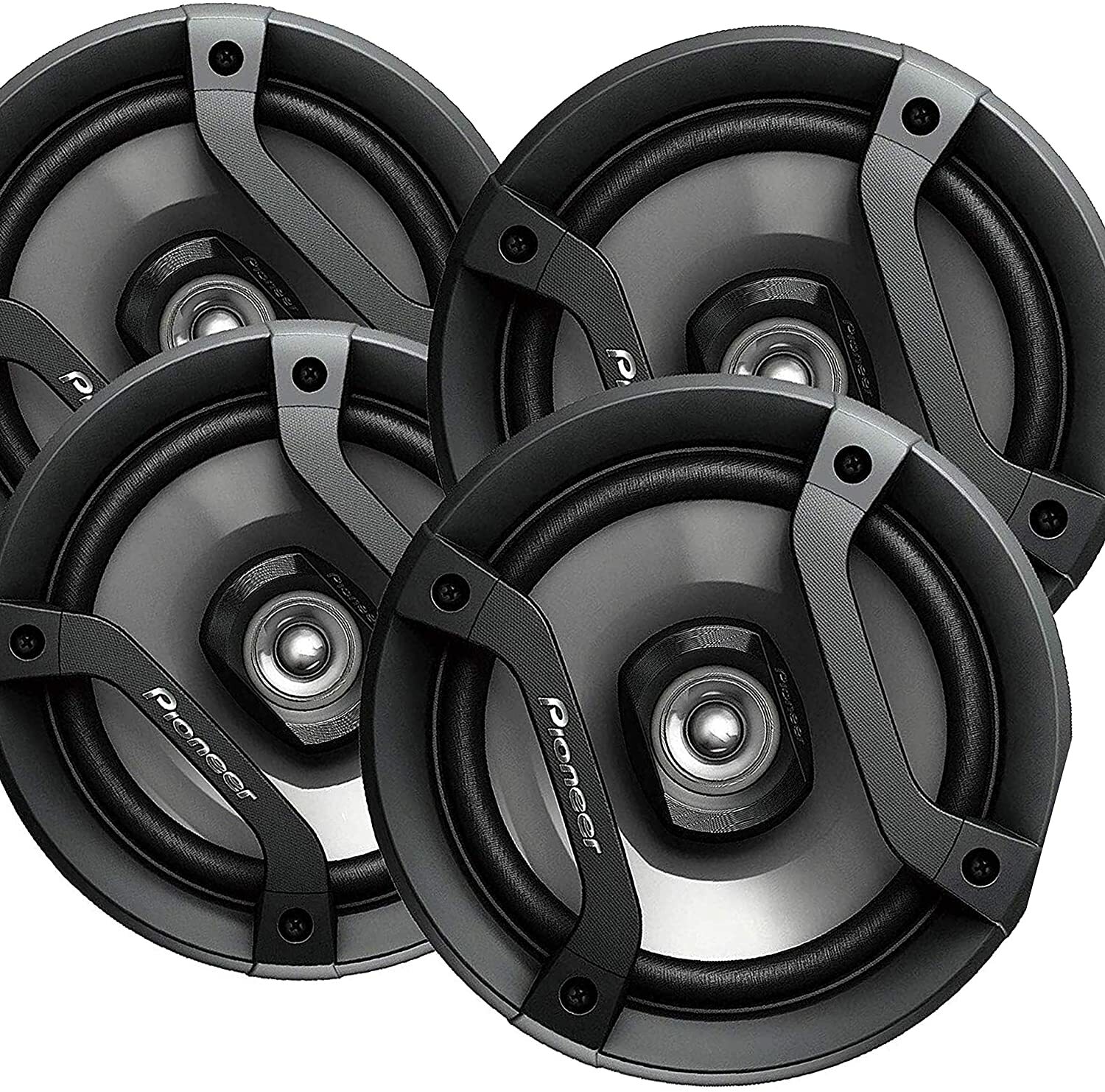 Pioneer MXT-S3266BT Package of 1-DIN Media Receiver & 2 Pairs 6.5″ Speakers