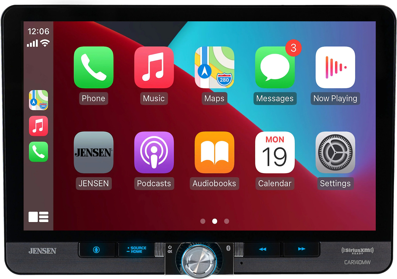 Jensen CAR140MW-R Digital Multimedia Receiver