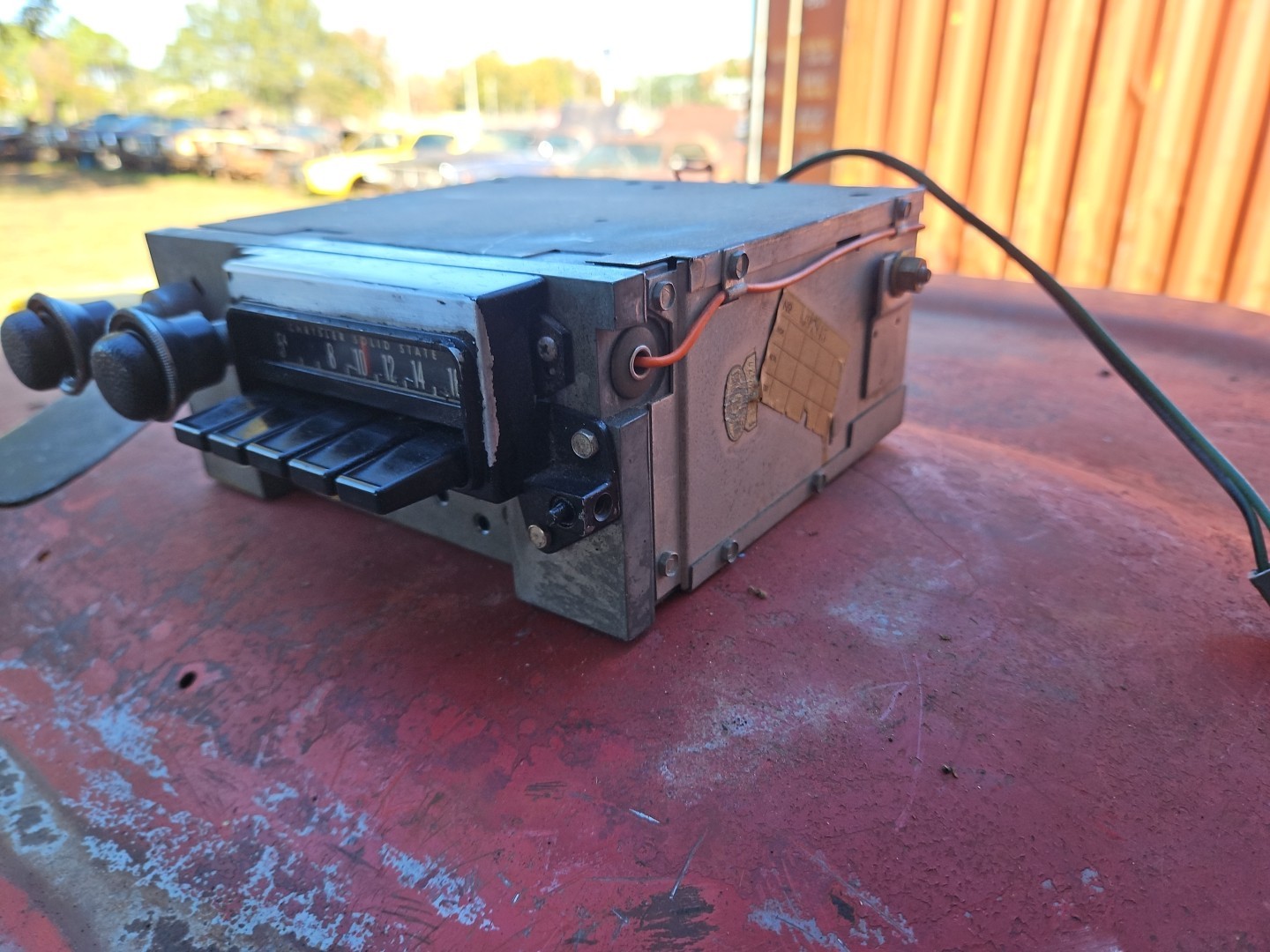 Mopar 1971-1974 B Body AM Radio Plymouth Dodge Charger Satilite GTX OEM Mopar