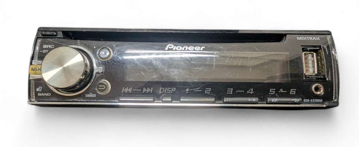 Pioneer Mixtrax DEH-X3700UI Car Stereo Radio CD Receiver USB AUX FACEPLATE ONLY