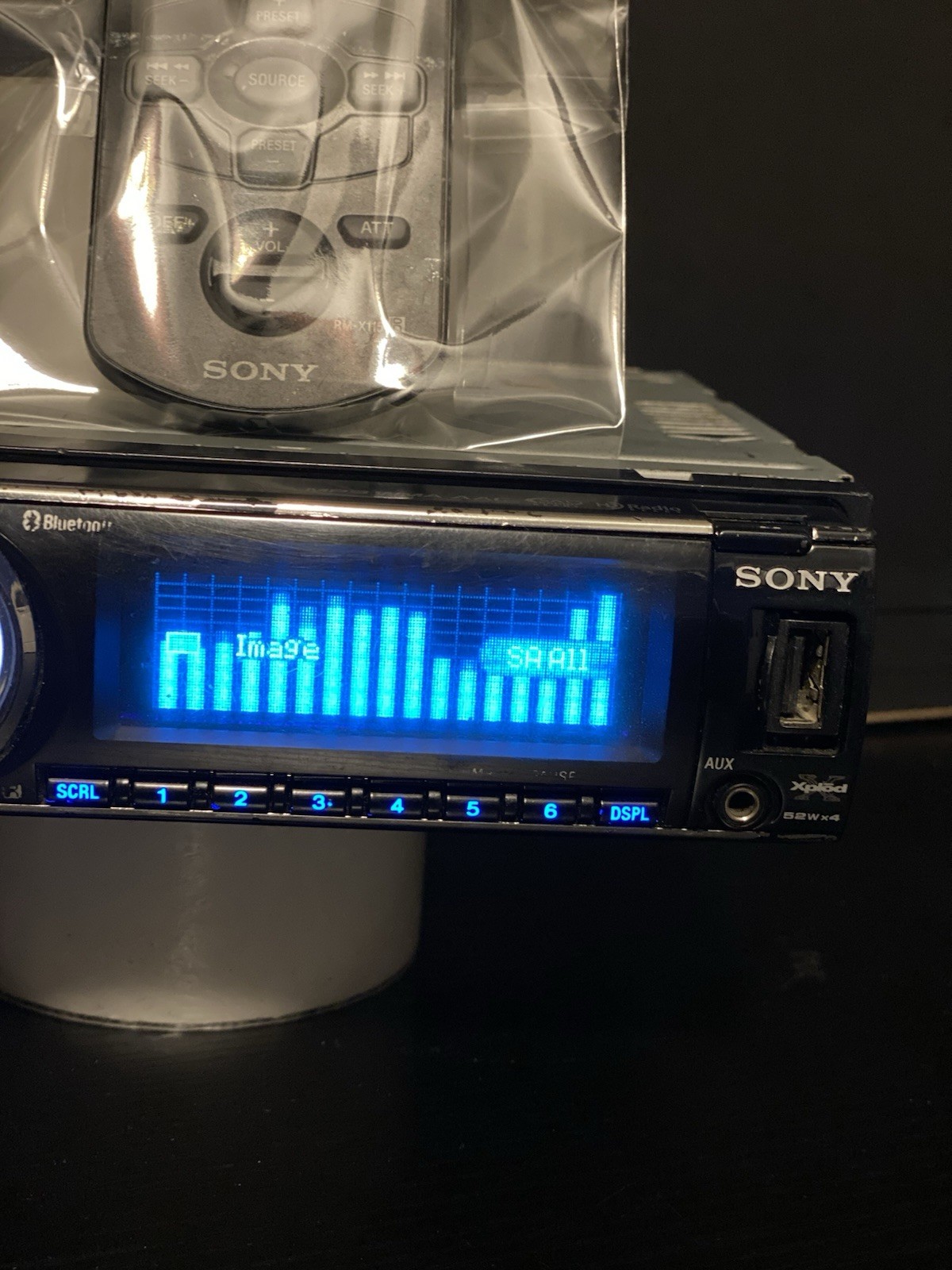 🔥✅SUPER RARE BLUETOOTH SONY CDX WORKING PERFECTLY ✅🔥