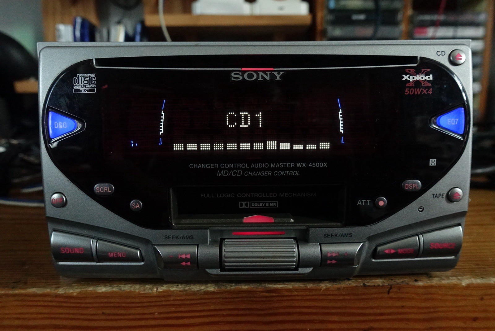 Sony xplode WX-4500x. 2 Dins Cassette/CD/FM/Bluetooth Deck.