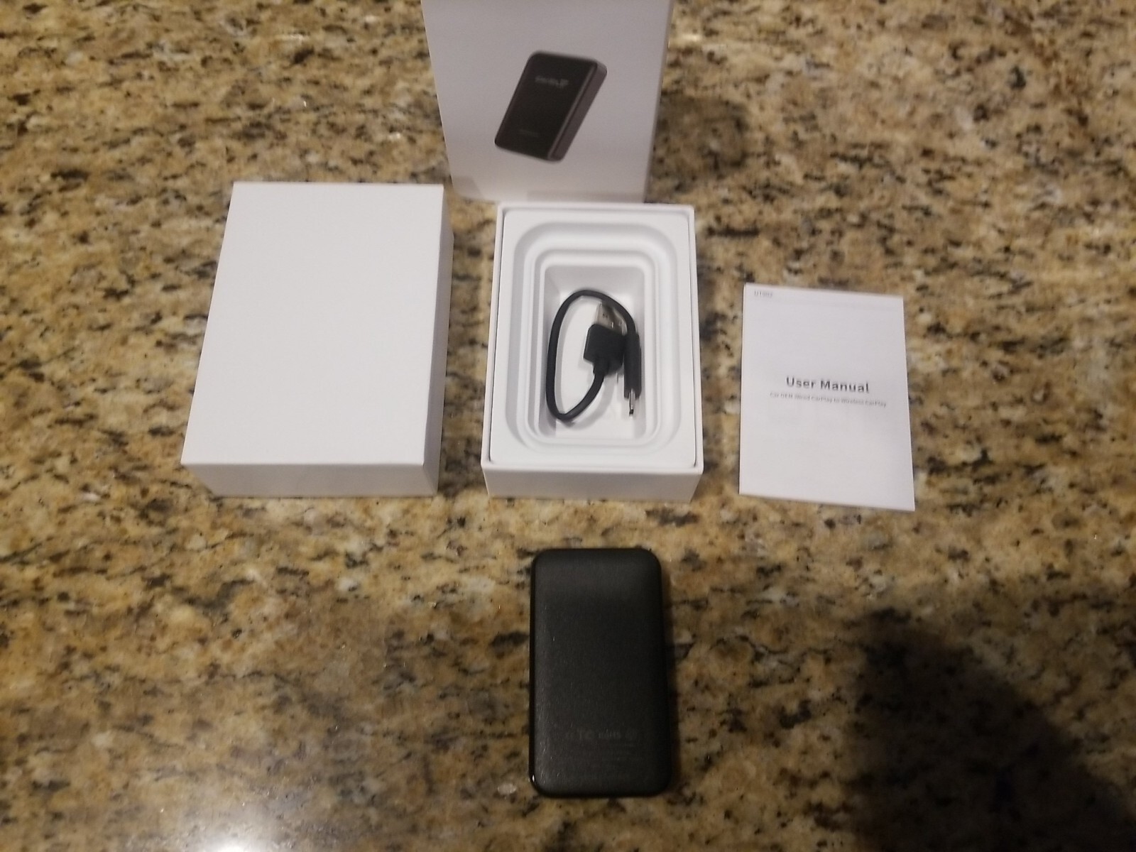 CarlinKit CPC200-U2W-Plus 3.0 Wireless CarPlay Adapter USB for Factory Wired NEW